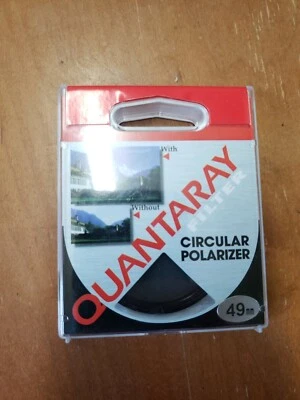 Quantaray 49mm Circular Polarizer Filter N - Image 1 of 3