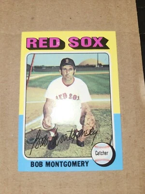 1975 topps baseball Bob Montgomery #559 NM+ - Image 1 of 2