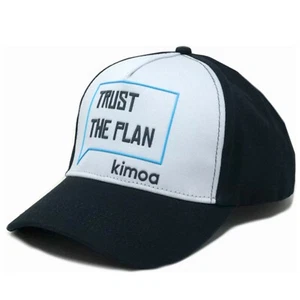 Kimoa Unisex Adult Curved Brim Trust The Plan Adjustable Baseball Hat Cap White - Picture 1 of 3