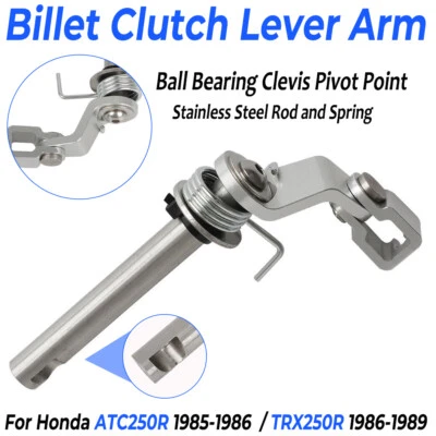 FOR HONDA 1985-89 TRX250R ATC250R FOURTRAX BILLET CLUTCH LEVER ARM BILLET NEW Foto 1 de 4
