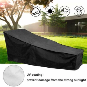 Outdoor Furniture Cover Heavy Duty Sun Lounge Waterproof Bed Chair Cover AUS - Picture 1 of 10