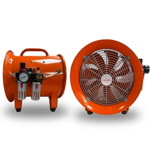 Ventilador soplador centrífugo neumático portátil de 12" escape de ventilación de aire industrial - Imagen 1 de 6