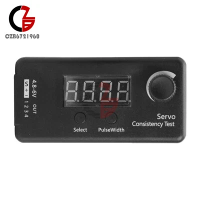 Digital Servo Tester 3 Modes PPM Servo Tester for RC Helicopter Airplane Car - Image 1 of 4