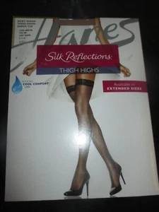 Hanes TAUPE Nylon SEAMLESS STOCKINGS - Size AB - 95 to 145 lbs - 2019 - Picture 1 of 2