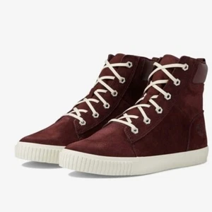 Timberland Women’s Skyla Bay 7" Burgundy Suede Sneaker Boot NIB. - Picture 1 of 15