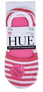 Hue Women's High Cut Resort Liner Sock (1Pair) Watermelon Stripes - Picture 1 of 8