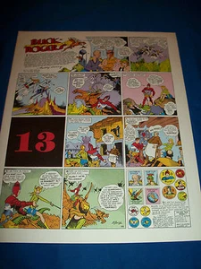 BUCK ROGERS 13 Club Anni Trenta BELLO 1932 ristampe giornali 1981 NOWLAN CALKINS - Foto 1 di 1