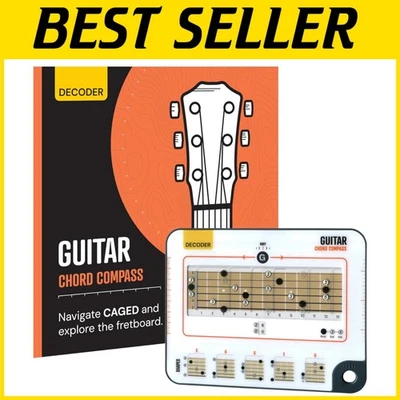 CAGED Guitar System Tool: Visual Fretboard Decoder & Theory Book for All Levels - Image 1 of 4
