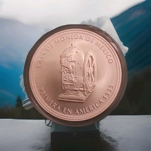 Casa De Moneda Primera En America 2 Oz .999 Years Of Service Mexico Mint Rare - Picture 1 of 2