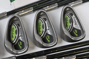 Ping Rapture V2 Irons / 5-PW+SW+LW / White Dot / Regular Flex Ping TFC 939 I - Picture 1 of 8