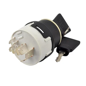 GENUINE OEM 50988 Ignition Switch With 9 Terminal For JCB Forklift TLT35 TLT30 - Picture 1 of 10