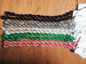 10 skeins VTG LALAME METALLIC THREADS NP XS EMBROIDERY Frizette 10 yds each - Picture 1 of 2