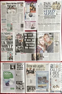 The Beatles Paul McCartney UK Newspaper Magazine Clippings Cuttings - Picture 1 of 2