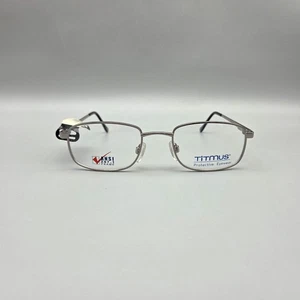 TITMUS PC264 Eyeglasses 50-20-140 Gunmetal Metal Full Rim Frames Safety Glasses - Picture 1 of 20