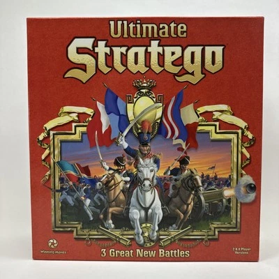 Ultimate Stratego Deluxe Edition Board Game Set Vintage 1997 SEALED WinningMoves - Image 1 of 4