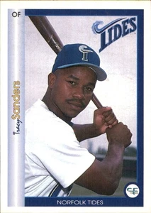 Tracy Sanders 1995 All Sport Norfolk Tides #26 RC Card Norfolk Tides - Picture 1 of 1