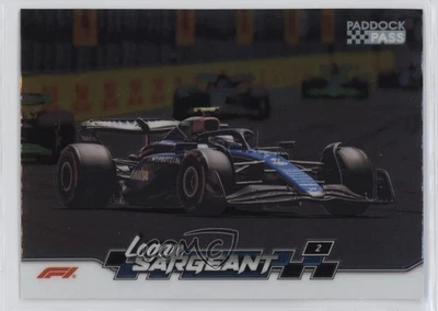 2024 Topps Paddock Pass Formula 1 Car Chrome Logan Sargeant #50 - Image 1 of 2
