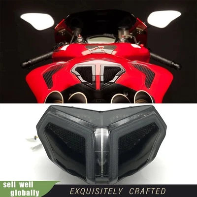 For  DUCATI 848 EVO 1098/R/S 1198/S/R/SP Taillight Turn Signals Integrated LED — 第 1/4 张图片
