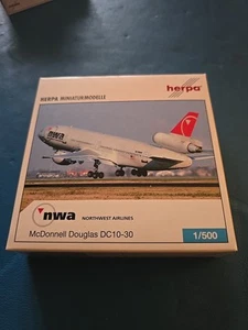 HERPA - 1/500 - NWA - McDonnell Douglas DC-10-30 - art. 514774 - Imagen 1 de 3