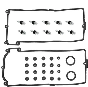 Valve Cover Gasket w/Grommets Seals for BMW 745Li 750i 645Ci 550i 650i 750Li ... - Picture 1 of 4