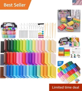 Creative Polymer Modeling Clay in 50 Colors - Perfect for Imaginative Play! - Picture 1 of 11