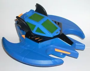 Fisher-Price Imaginext DC Super Friends BATWING Blue Bat Jet Plane Batman - Picture 1 of 4
