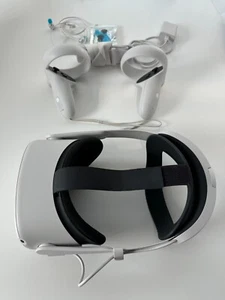 Meta Oculus Quest 2 - 256GB VR Headset With Elite Headstrap Headphones and Case - Picture 1 of 6
