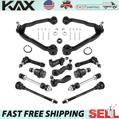 Kit de suspensión delantera de 13 piezas para Chevrolet Suburban 1500 Tahoe GMC Yukon 2000-2006 Foto 1 de 4