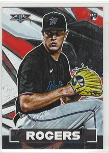Trevor Rogers RC 2021 Topps Fire #54 Miami Marins - Picture 1 of 1