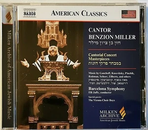 CD(SEALED)CANTOR BENZION MILLER(MILKEN ARCHIV AMERICAN JEWISH MUSIC) NAXOS - Imagen 1 de 1