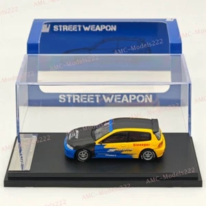 1:64 Street Weapon Civic EG6 Spoon Racing Sport Diecast Model Cars Limited - Picture 1 of 7