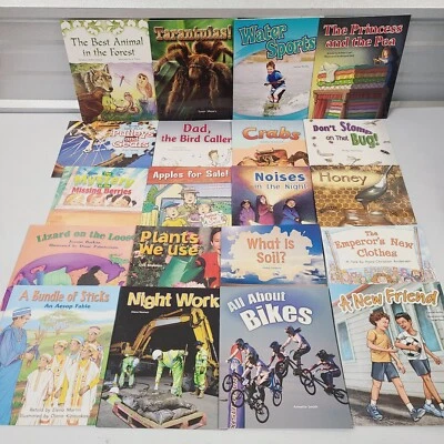 Grade 1 Rigby, Levels J-K- Lot of 20 - Leveled Readers Guided Reading Books HMH  - Image 1 of 4