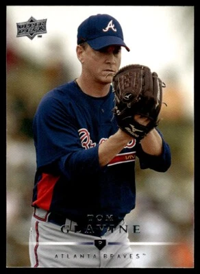 2008 Upper Deck Tom Glavine Atlanta Braves #409 - Image 1 of 2