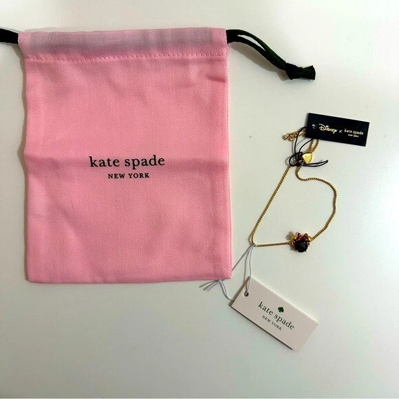 Brazalete Deslizante Dorado Kate Spade x Disney Minnie Mouse Foto 1 de 4