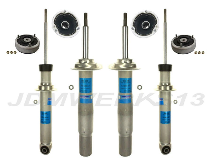 SACHS 4 STRUTS SHOCKS &MOUNTS Sport Suspension BMW E60 530i 535i 545i 550i 04-10 - Изображение 1 из 2