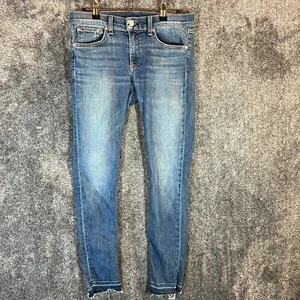 Rag & Bone Jeans Womens 28 Medium Wash Ankle Skinny Stretch Denim Comfort - Picture 1 of 11