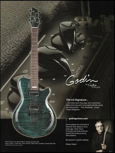 Publicidad de guitarra eléctrica Robert Godin LG Signature 2003 impresión de anuncio - Imagen 1 de 3