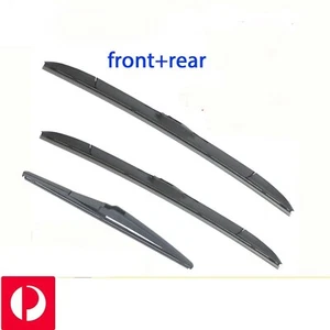 Windscreen Wiper blades for Toyota Kluger MCU28R 2003-2007 front+ rear - Picture 1 of 4