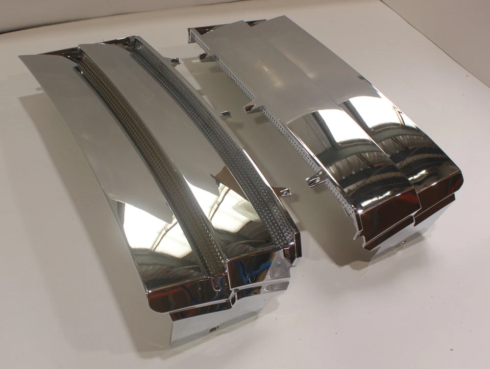 RANGE ROVER L322 2003-2010 Side Vent Grille Fender Chrome LAND ROVER OE Style - Image 1 of 1