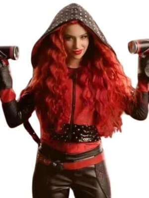 Women Jacket Red Hooded Stylish Kylie The Rise of  Red. - Image 1 of 4