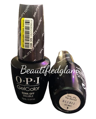 Shh.. It's Top Secret by OPI Soak-Off Gel Nail Polish (15ml/0.5oz.), BN - Image 1 of 3