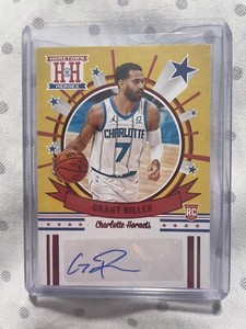 Grant Riller Rookie AUTO 2020-21 Panini Hometown Heroes Red Basketball Hornets