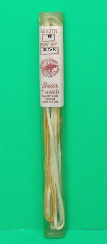 Original Bear Archery Recurve Bow Replacement String - 70" AMO - 35 to 50# - Image 1 of 1