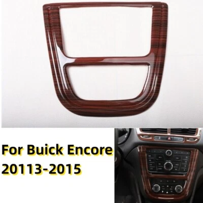 Cubierta del panel de control con botón CD para consola de madera para Buick Encore 13-2015 Foto 1 de 4