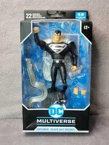 McFarlane Toys DC Multiverse Black Suit Variant Superman 7" Action Figure  - Picture 1 of 17