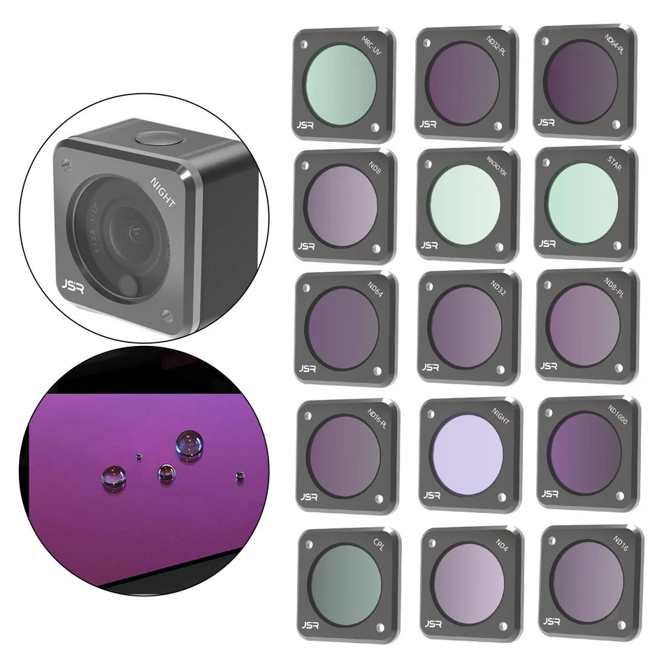 UV Filter Optical Glass Multi Layers Multi-Resistant 44mm Effects Filters - Image 1 of 1