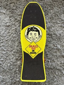 Vintage MAD TV “Man On Board” Skateboard. Excellent Condition. - Picture 1 of 13