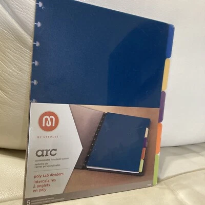 Sistema portátil con divisores de pestañas reposicionables By Staples ARC 5  Foto 1 de 4