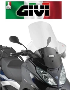 Parabrisas Transparente Con Paramani Piaggio MP3 300 I Business 2014 GIVI - Imagen 1 de 1