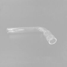 1Piece Straight Curved Glass Stem Mouthpiece Replacement Tube